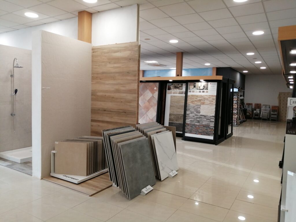 exposicion materiales de construccion